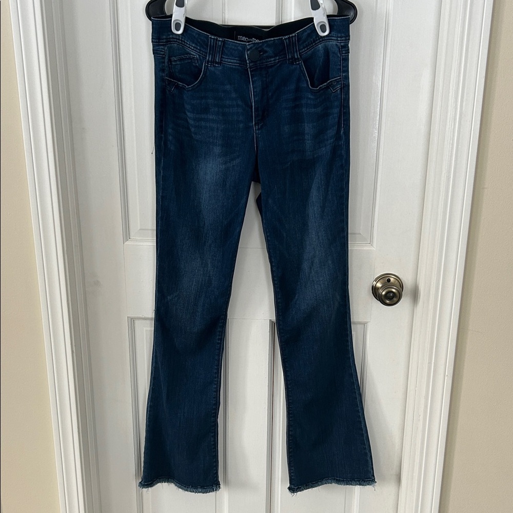 Mac and Me Women's Blue Boot Cut Jeans